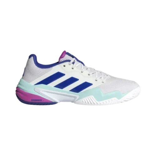 CHAUSSURES DE PADEL HOMME ADIDAS BARRICADE 13 BLANC/BLEU