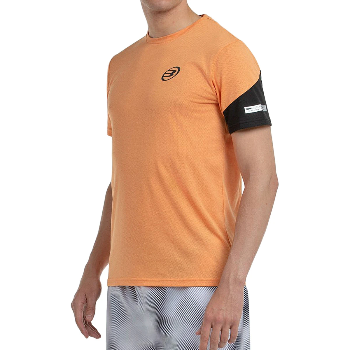 t-shirt-bullpadel-montia-orange-homme-mi-face