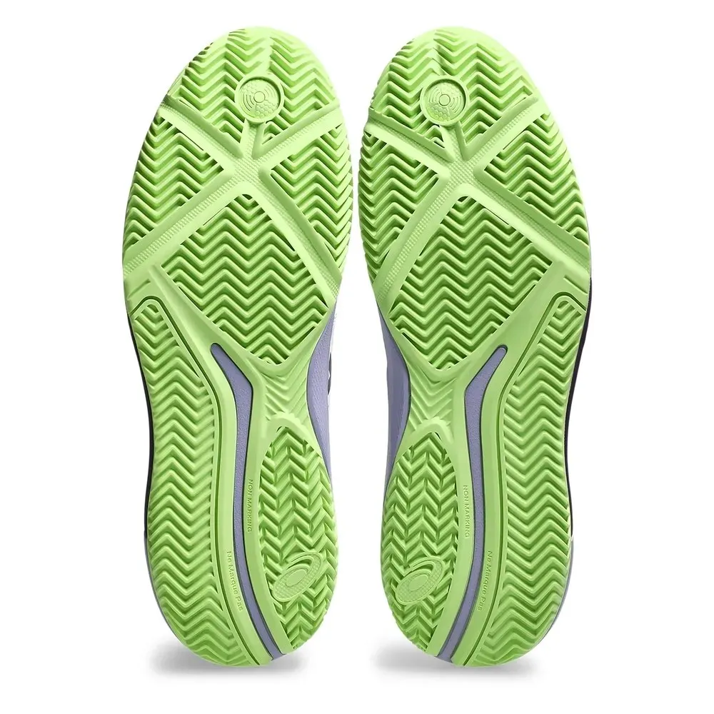 chaussures-de-padel-femme-asics-gel-challenger-14-blanc-mauve-dessous