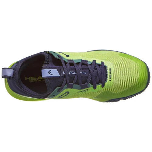 chaussures-de-padel-homme-head-motion-pro-vert-dessus