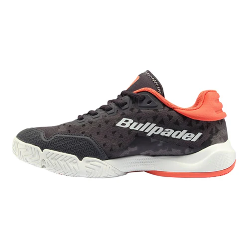 Chaussures-de-padel-femme-bullpadel-Flow-24I-gris-orange-cote