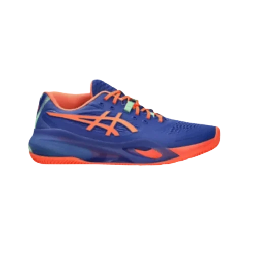 CHAUSSURE DE PADEL HOMME ASICS GEL RESOLUTION X PADEL BLEU COBALT / ORANGE