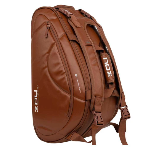 nox-sac-de-raquette-de-padel-pro-series-marron-debout