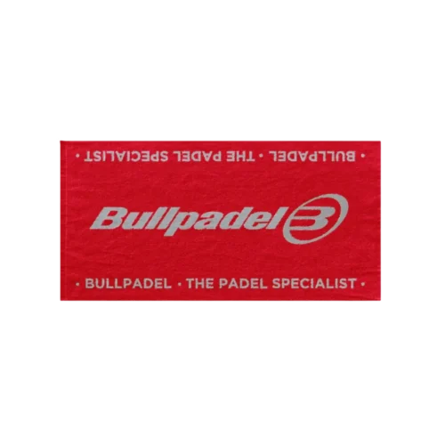 SERVIETTE BULLPADEL 100 X 50 ROUGE