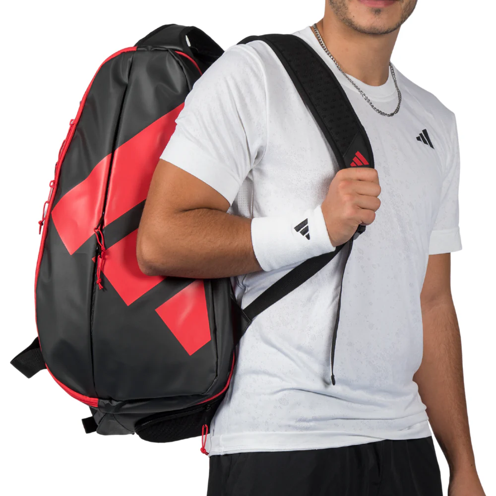 Sac-de-padel-Adidas-Multigame-3.5-Noir-Rouge-Mannequin