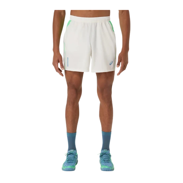 short-padel-ascis-creme-bleu