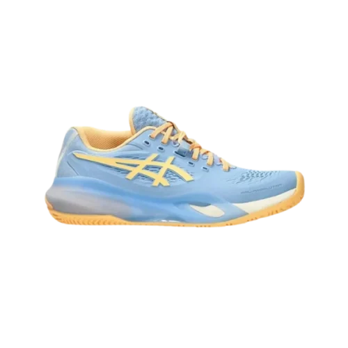 CHAUSSURES DE PADEL FEMME ASICS GEL RESOLUTION X BLEU / ORANGE