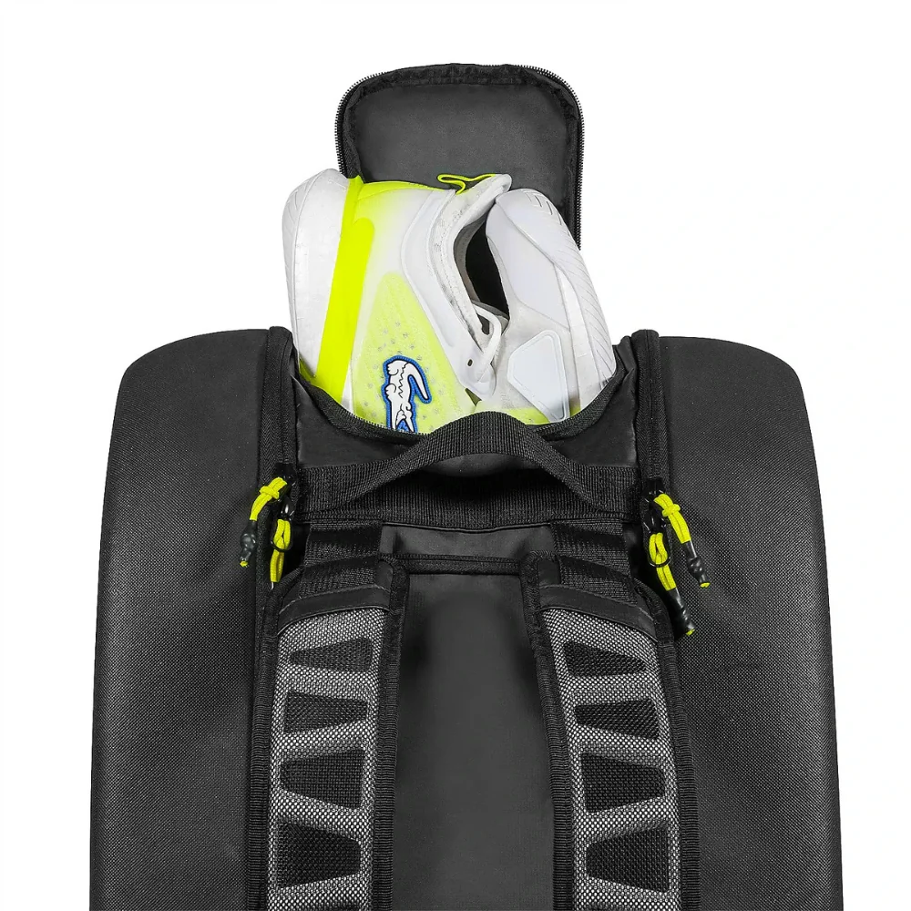 Sac-de-padel-Tecnifibre-Reform-Noir-Chaussures