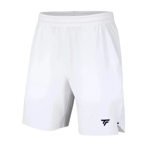 SHORT HOMME TECNIFIBRE TEAM STRETCH BLANC