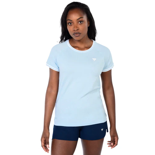 T-shirt-Tecnifibre-Team-Stretch-Bleu-Femme-