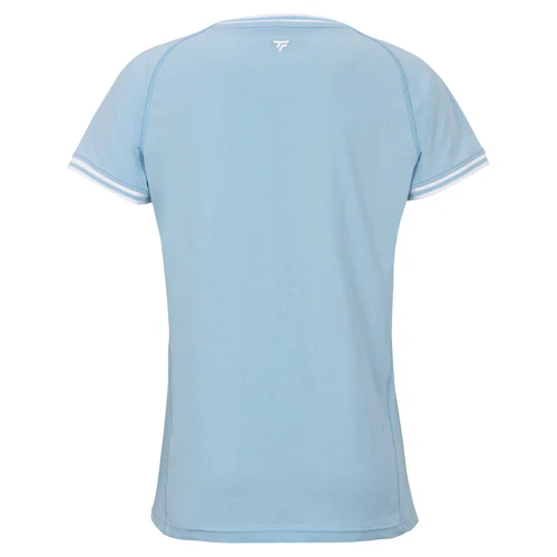 T-shirt-Tecnifibre-Team-Stretch-Bleu-Femme-Arriere