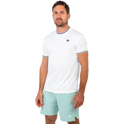 T-shirt-Tecnifibre-Team-Tech-Blanc-Face2
