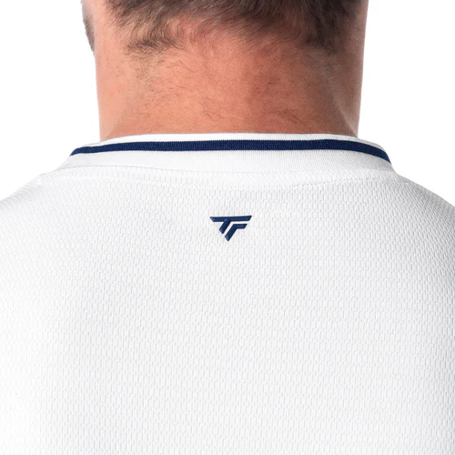 T-shirt-Tecnifibre-Team-Tech-Blanc-Zoom