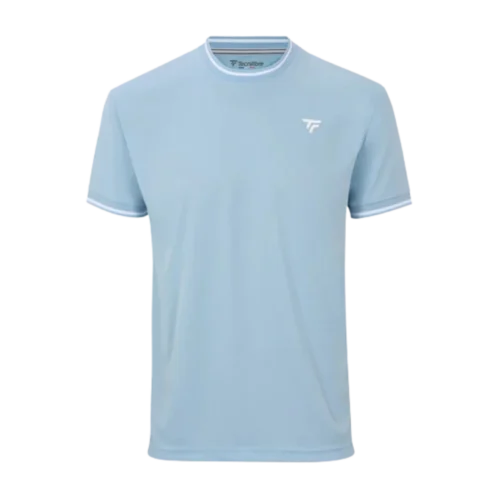 T-SHIRT HOMME TECNIFIBRE TEAM TECH BLEU GLACIER