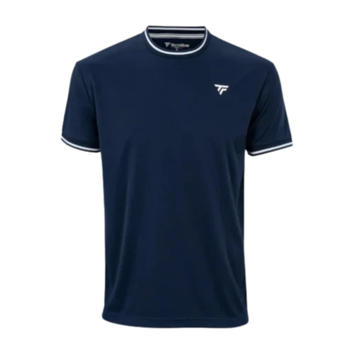 T-SHIRT HOMME TECNIFIBRE TEAM TECH BLEU MARINE