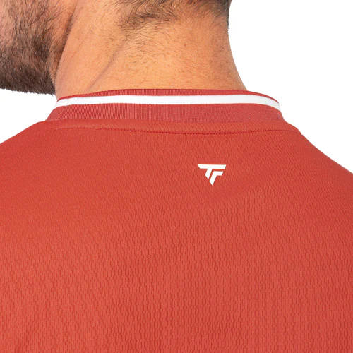 T-shirt-Tecnifibre-Team-Tech-Rouge-Zoom