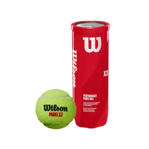 BALLES DE PADEL WILSON PERFORMANCE X3