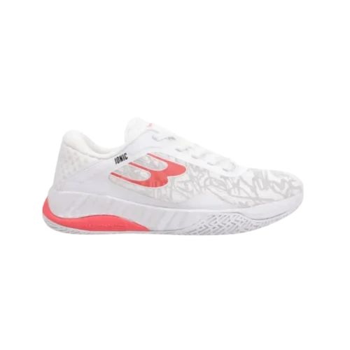 CHAUSSURES DE PADEL FEMME BULLPADEL IONIC 25V BLANC ROSE