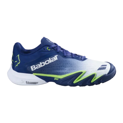 CHAUSSURES DE PADEL HOMME BABOLAT PREMURA 3 LEBRON BLEU / VERT