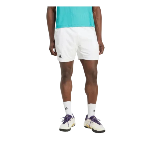 SHORT HOMME ADIDAS ERGO 7" BLANC
