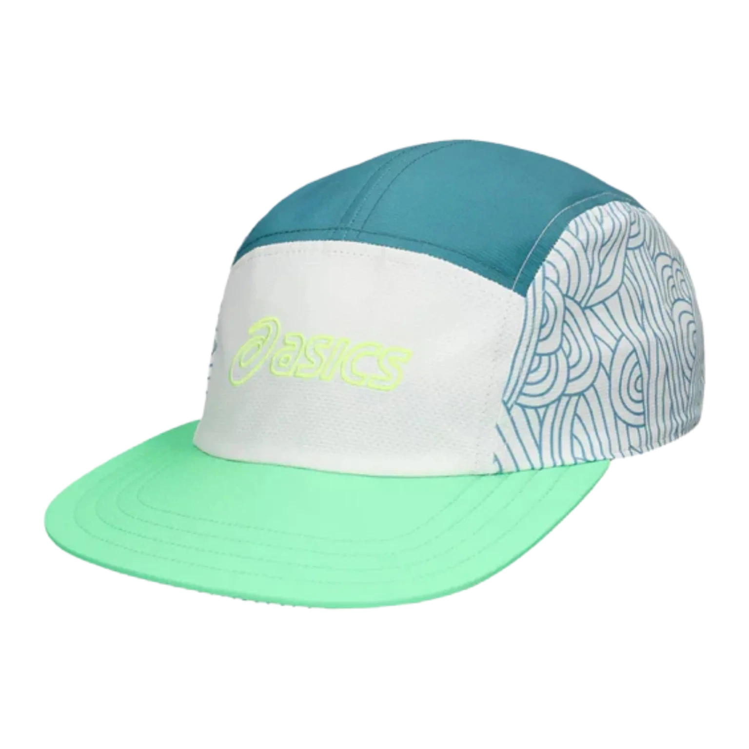 casquette-asics-padel-5-panel-bleu-avant-1536x1536