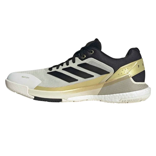 Chaussures-de-padel-Homme-Adidas-Crazyquick-Boost-Blanc-Gold-Cote2