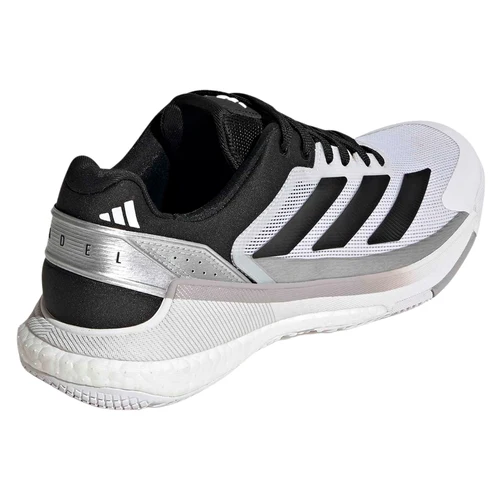 Chaussures-de-padel-Homme-Adidas-Crazyquick-Boost-Gris-Noir3q-Arriere