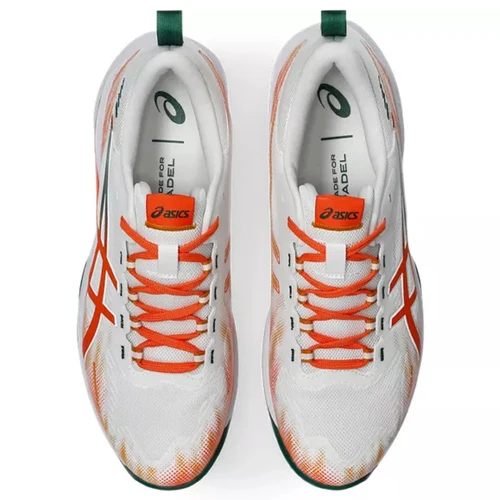 Chaussures-de-padel-Homme-Asics-Sonic-Smash-FF-Blanc-Orange-Haut