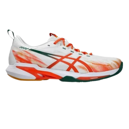CHAUSSURES DE PADEL HOMME ASICS SONICSMASH FF BLANC / ORANGE