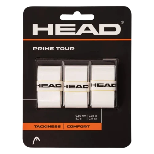 SURGRIPS HEAD PRIME TOUR BLANC X3