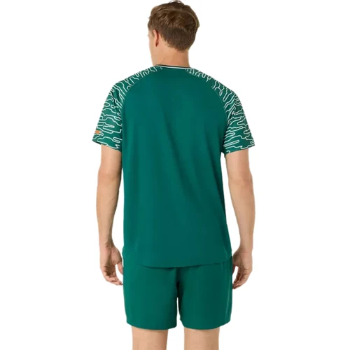 t-shirt-asics-court-ss-vert-dos