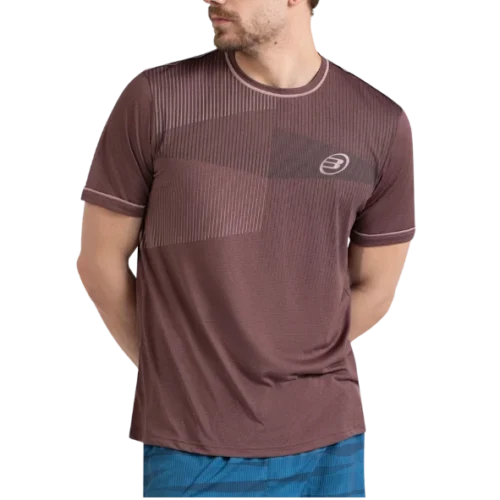 T-SHIRT HOMME BULLPADEL CERIS MARRON