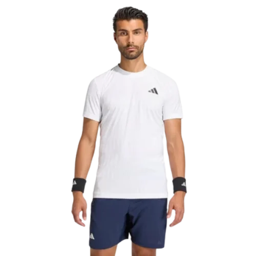 T-SHIRT HOMME ADIDAS FREELIFT PURE BLANC