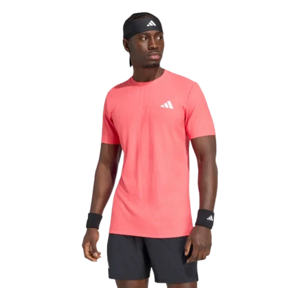 t-shirt-homme-adidas-freelift-rose