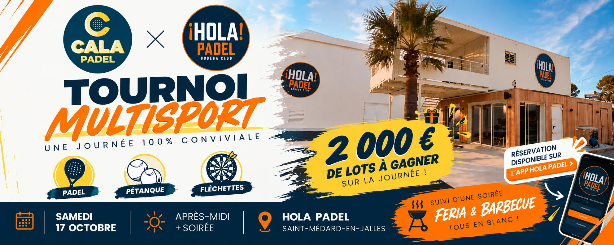 Tournoi multisport à Hola Padel